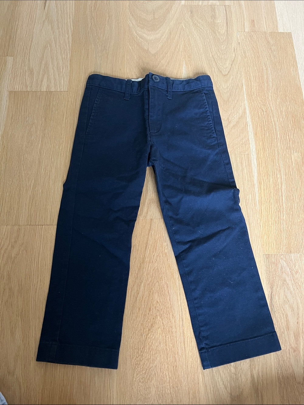 Boys J Crew Navy Straight Leg Pants